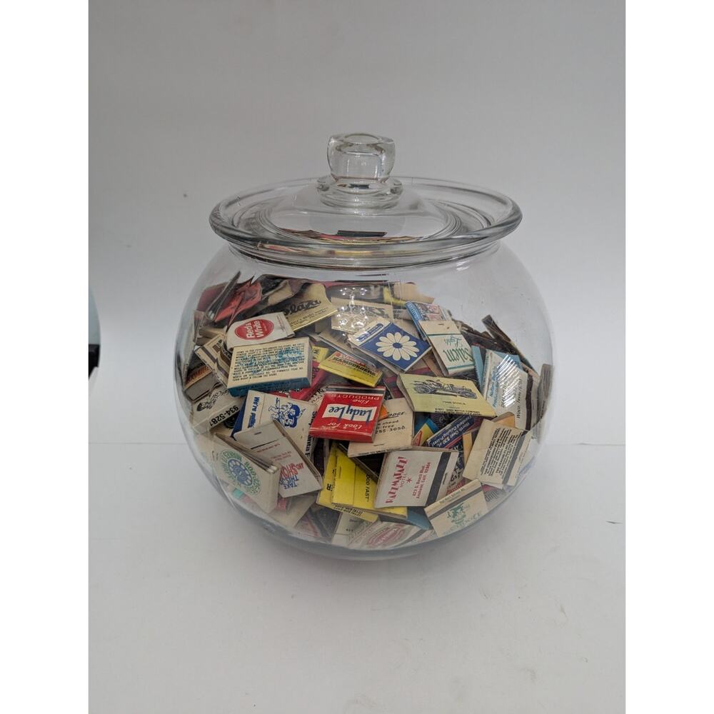 400 Vintage Matchbooks - Nudes, Old Cars, Disney, Vegas, AZ, KS, TX